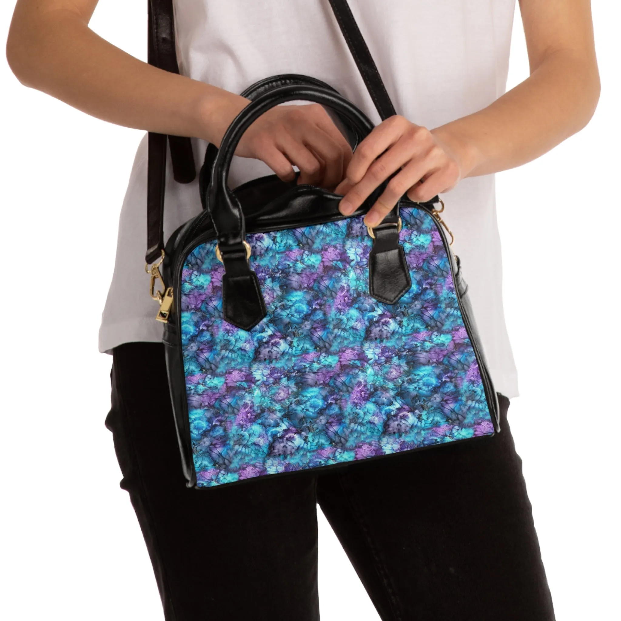 Just Breathe Shoulder Handbag