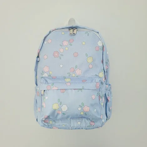 Kids Backpack - Blue Floral