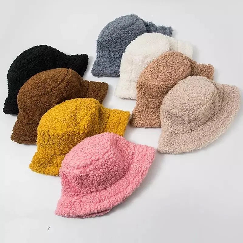 Kornelia Fluffy Bucket Hats