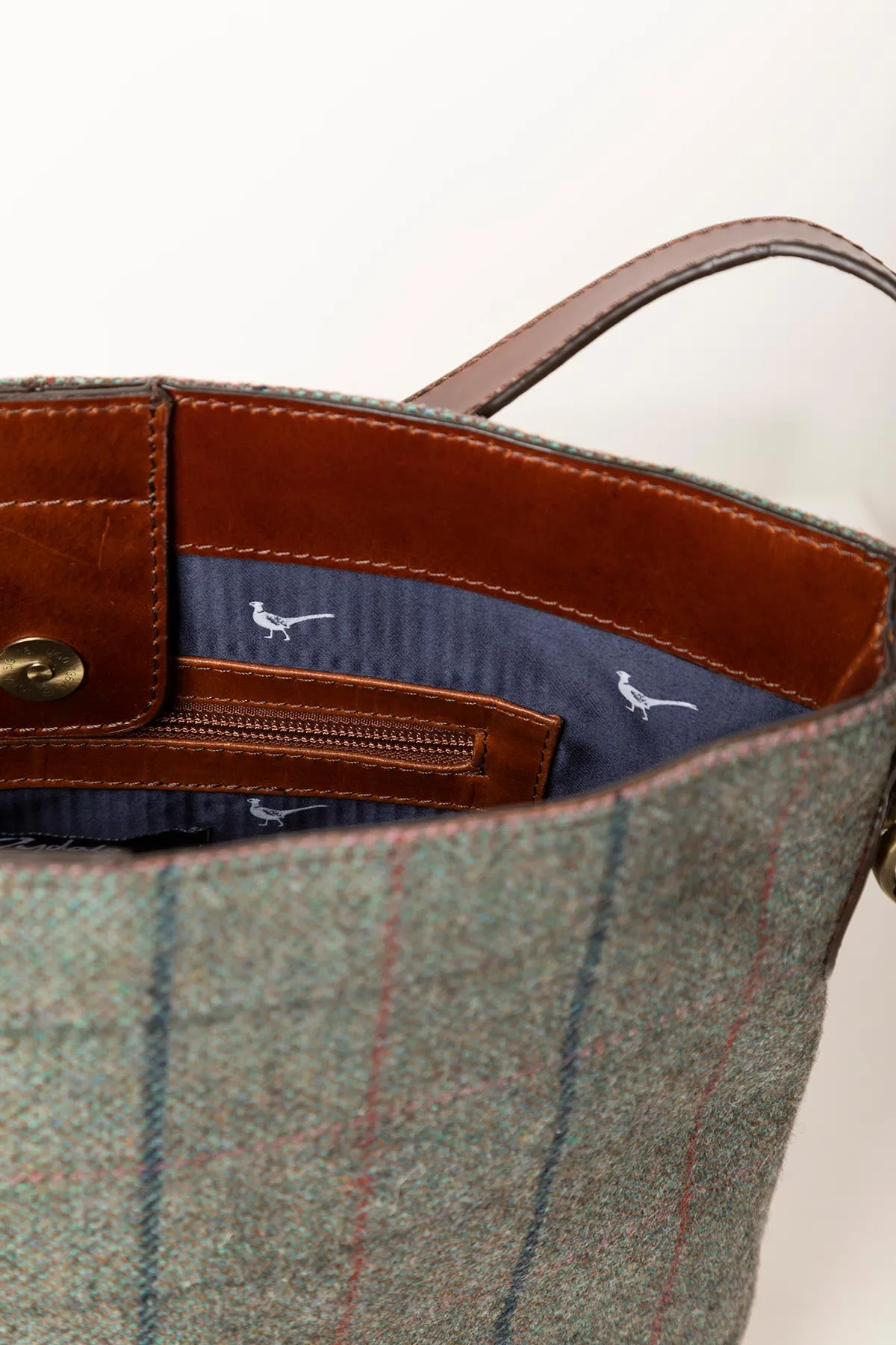 Ladies Tweed Bucket Bag - Middleham