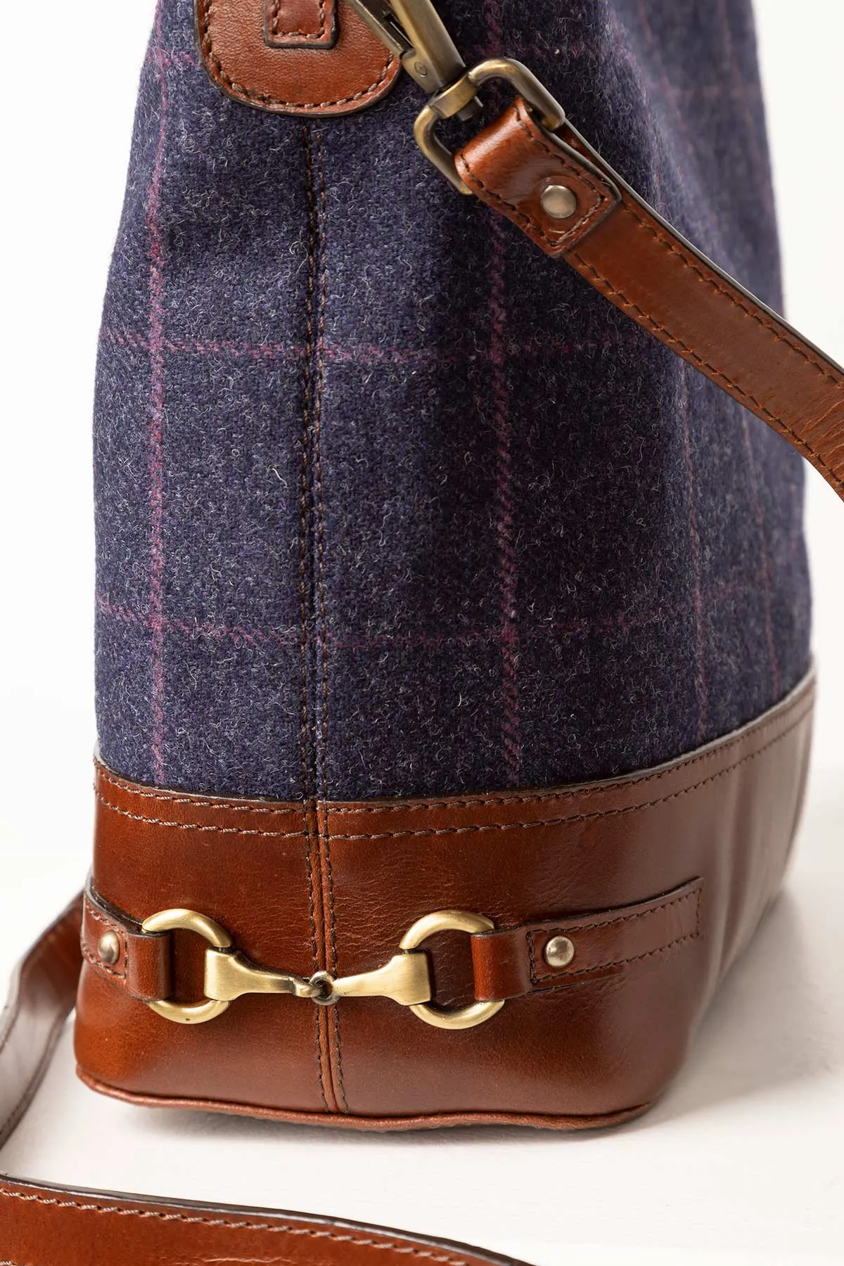 Ladies Tweed Bucket Bag - Middleham