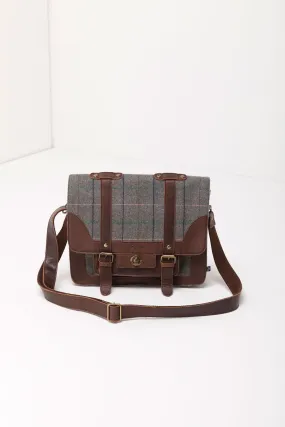 Ladies Tweed Messenger Bag - Lucy