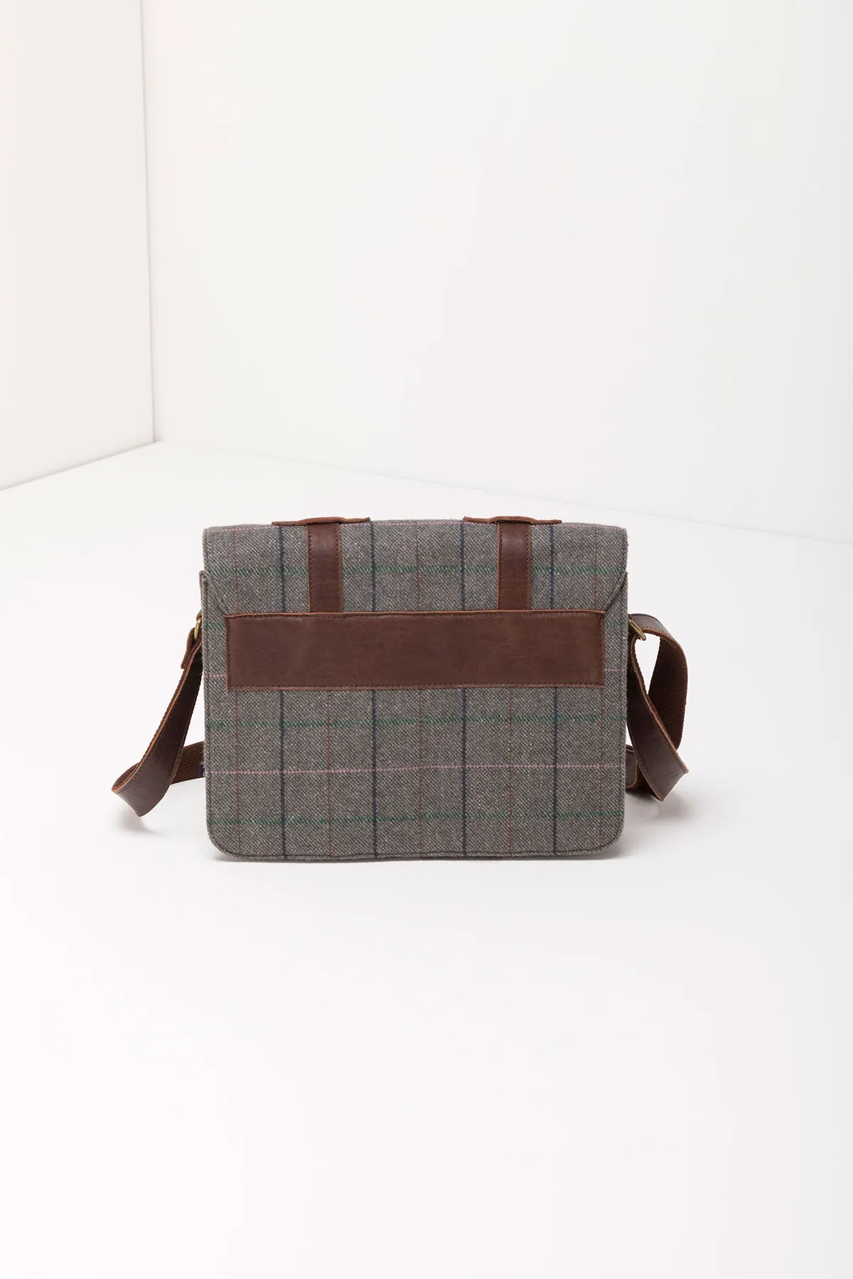 Ladies Tweed Messenger Bag - Lucy