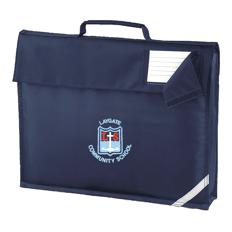 Laygate Community School Navy Book Bag