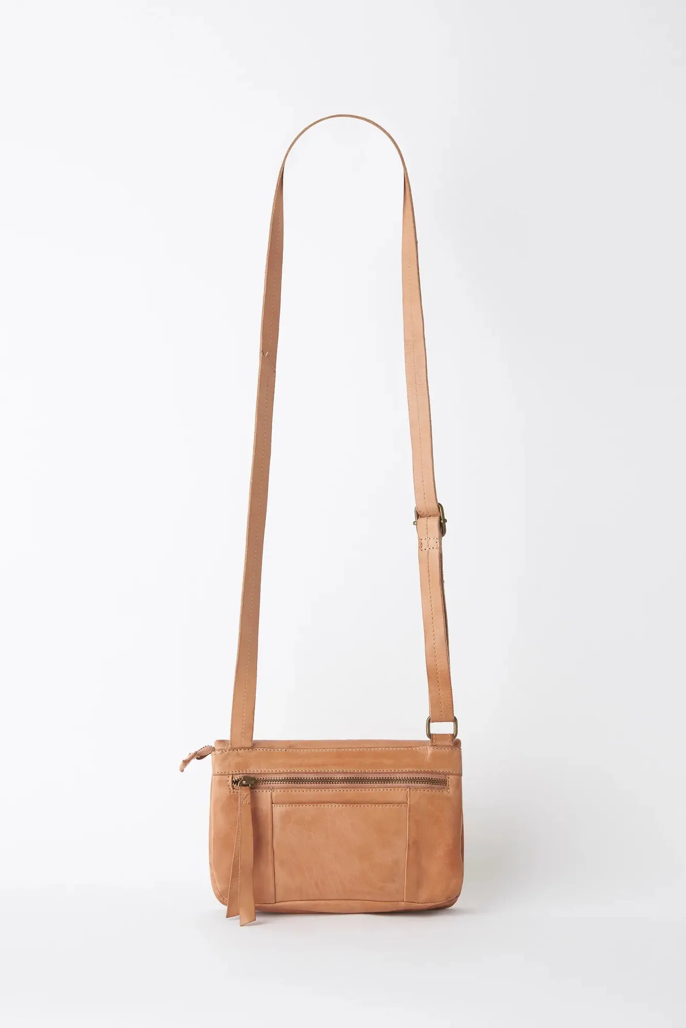 Linea Crossbody Bag - Tan