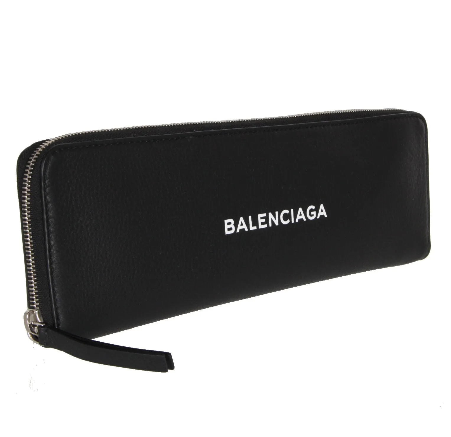 Logo Long Clutch, Black