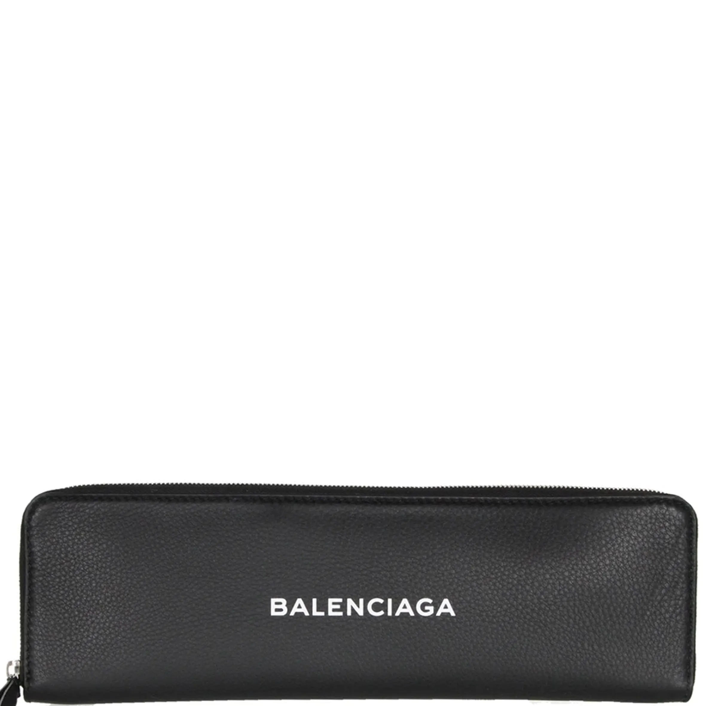 Logo Long Clutch, Black