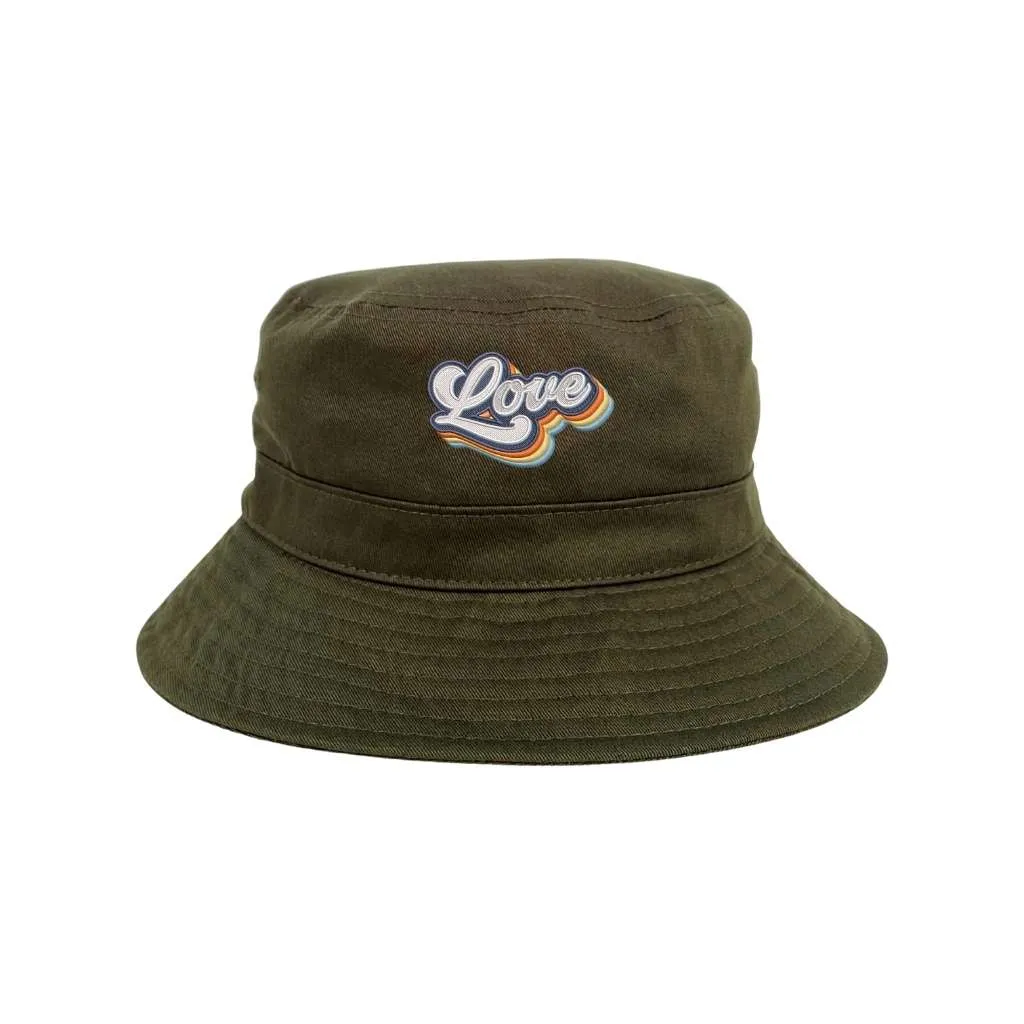 Love Retro Bucket Hat