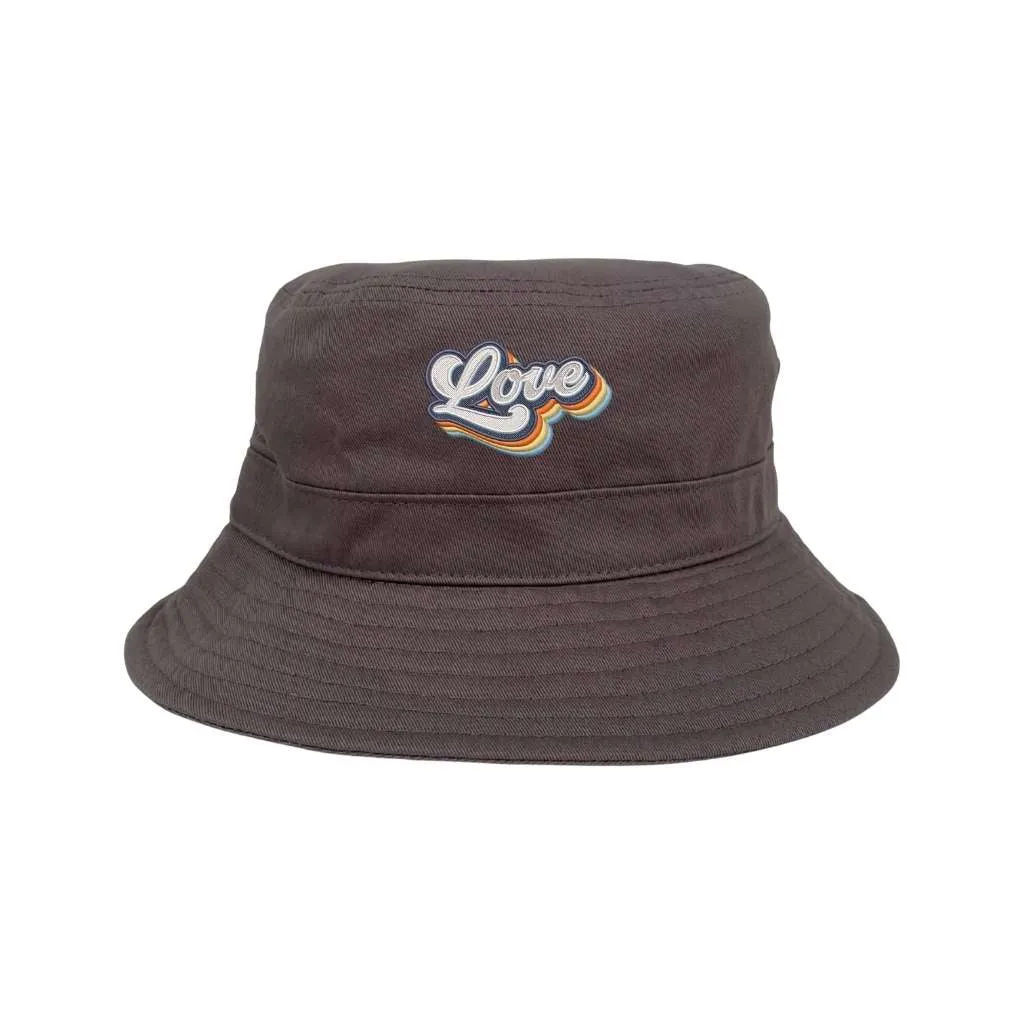 Love Retro Bucket Hat