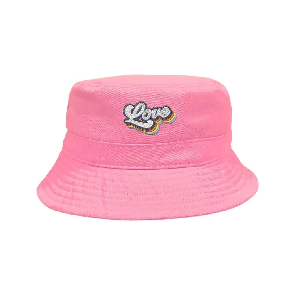 Love Retro Bucket Hat