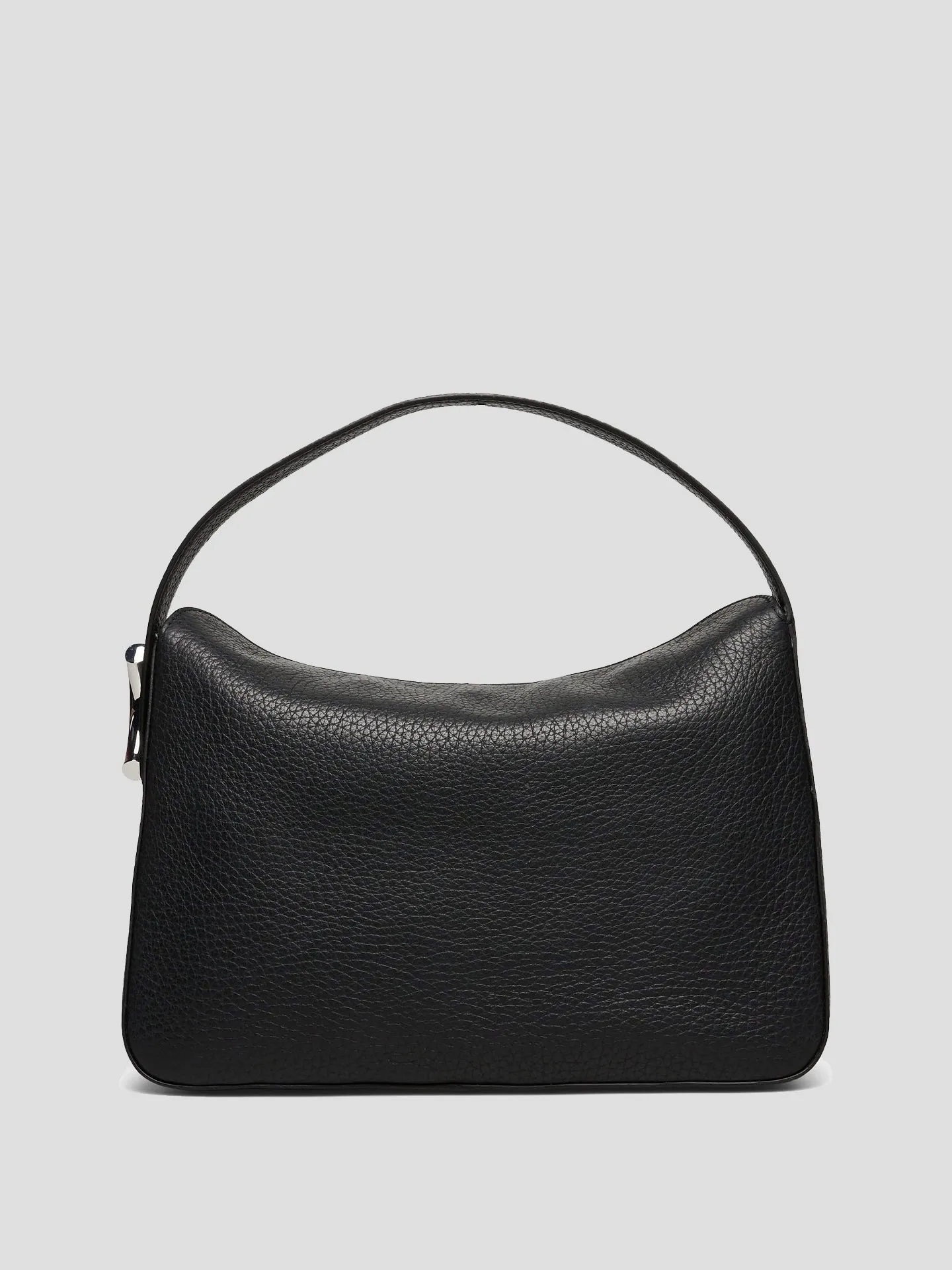 Maccheroni Black Medium Hobo Bag