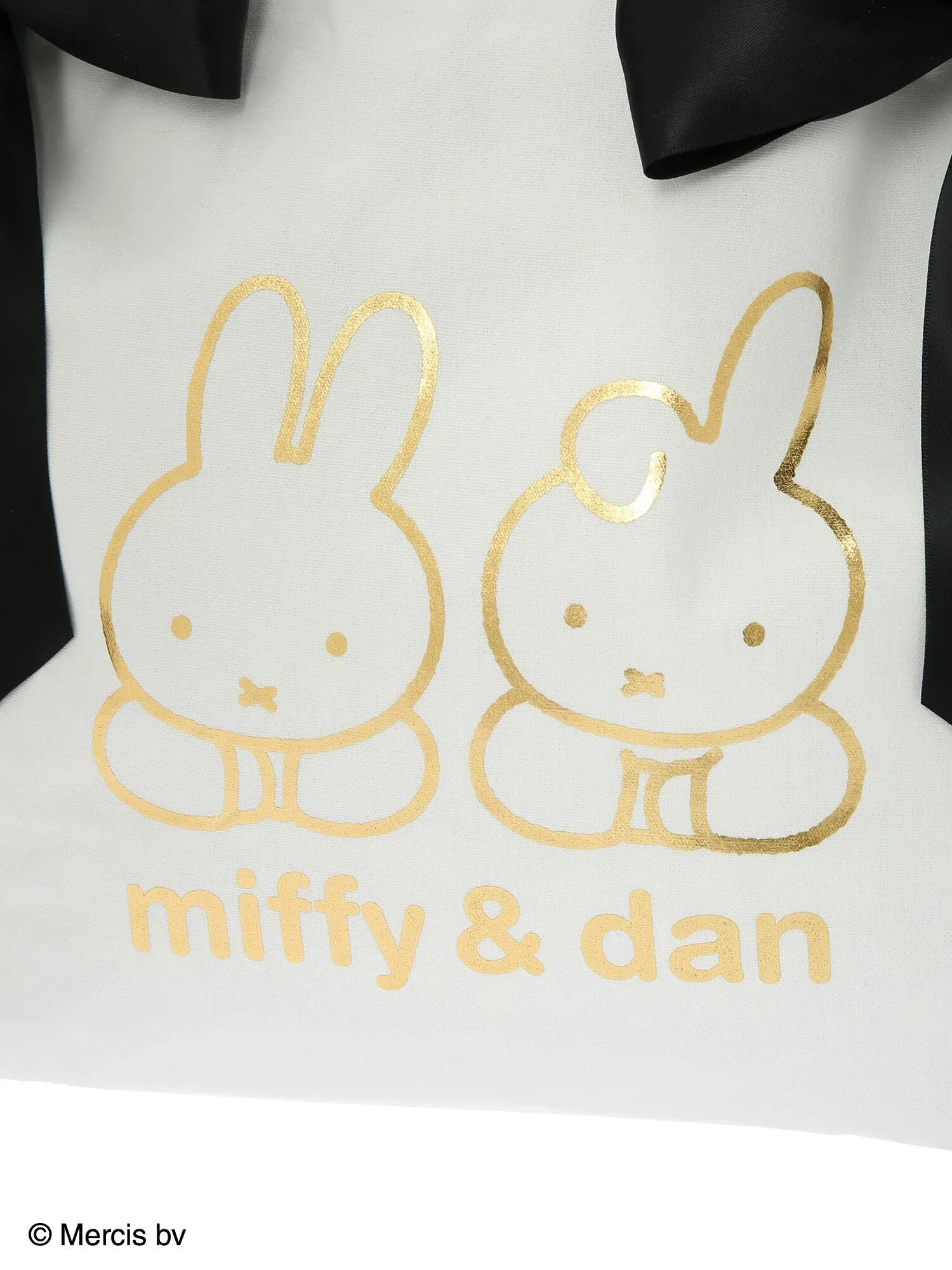 Maison De Fleur x Miffy & Dan Canvas Handbag