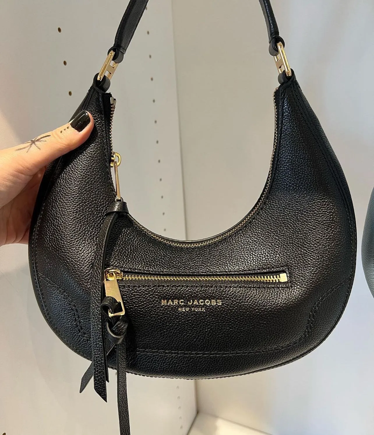 Marc Jacobs Black Hobo