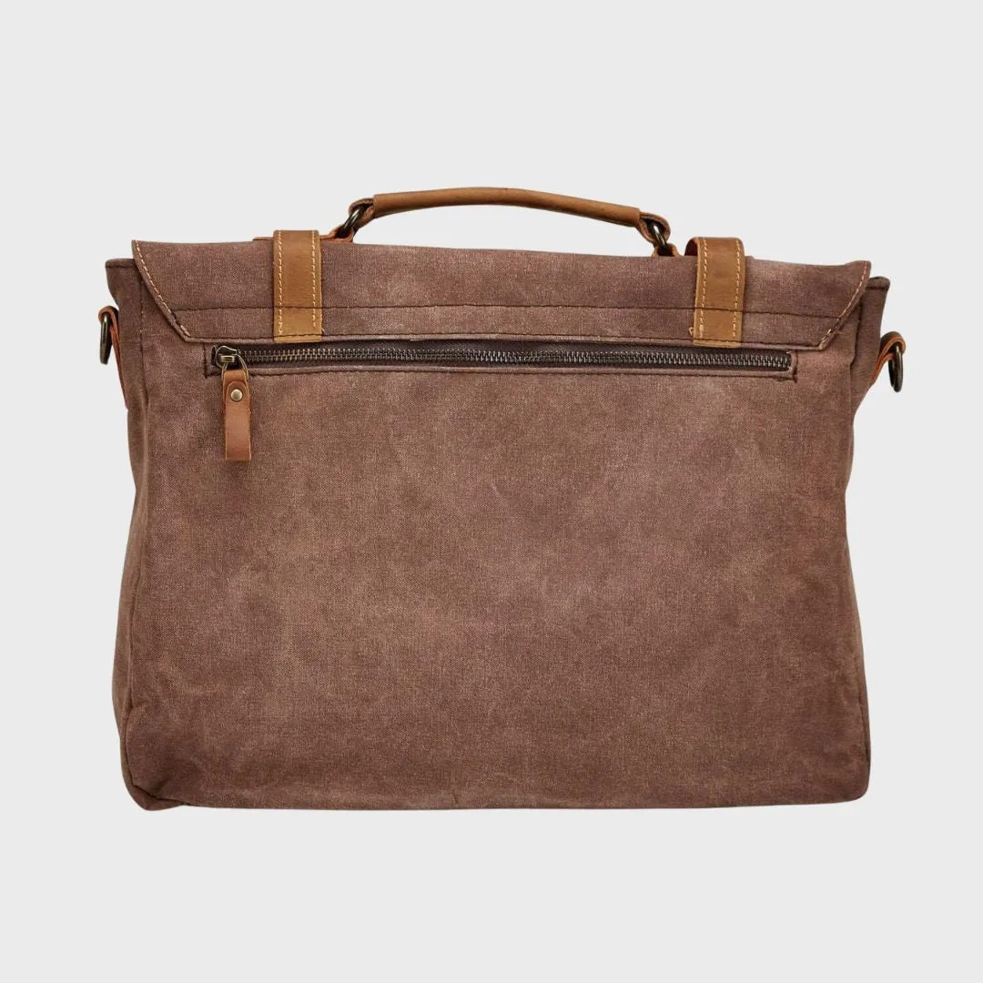 Medway - Waxed Canvas Messenger Bag