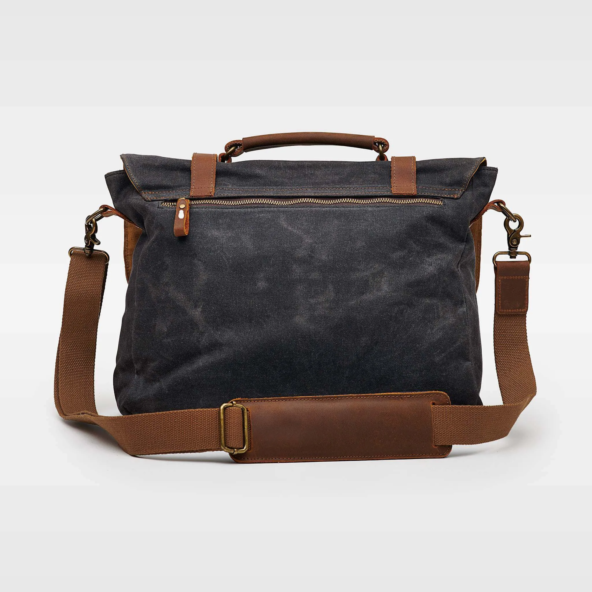 Medway - Waxed Canvas Messenger Bag