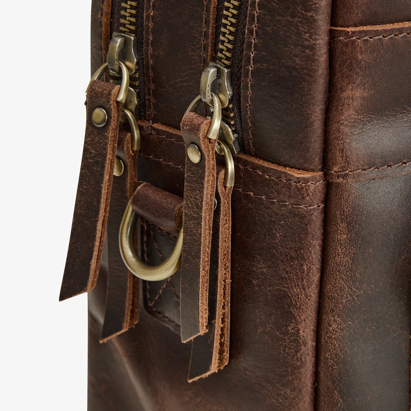 Men's Vintage Leather Laptop Bag