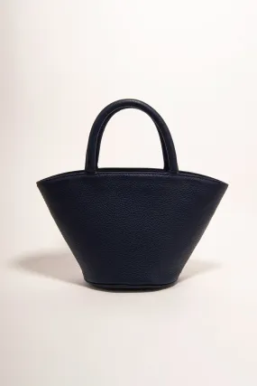 Navy Mini Panier Bag