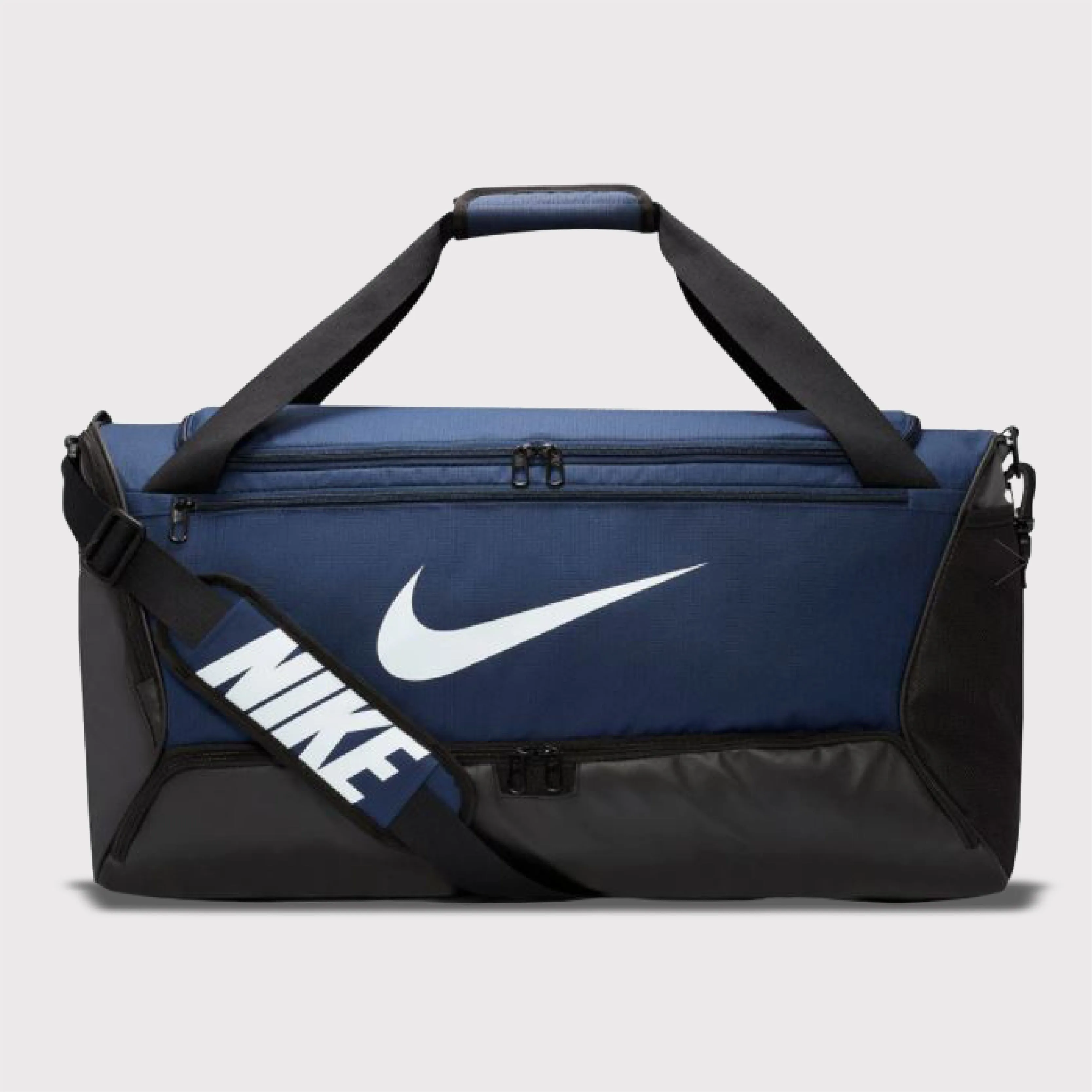 Nike Unisex Brasilia Medium Duffel Bag Blue/Multi _ 168837 _ Blue