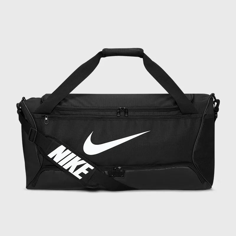 Nike Unisex Brasilia Sports Bag Black/White _ 168762 _ Black