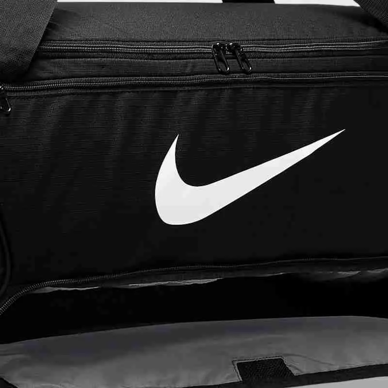 Nike Unisex Brasilia Sports Bag Black/White _ 168762 _ Black