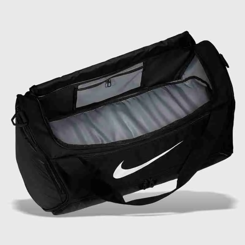 Nike Unisex Brasilia Sports Bag Black/White _ 168762 _ Black