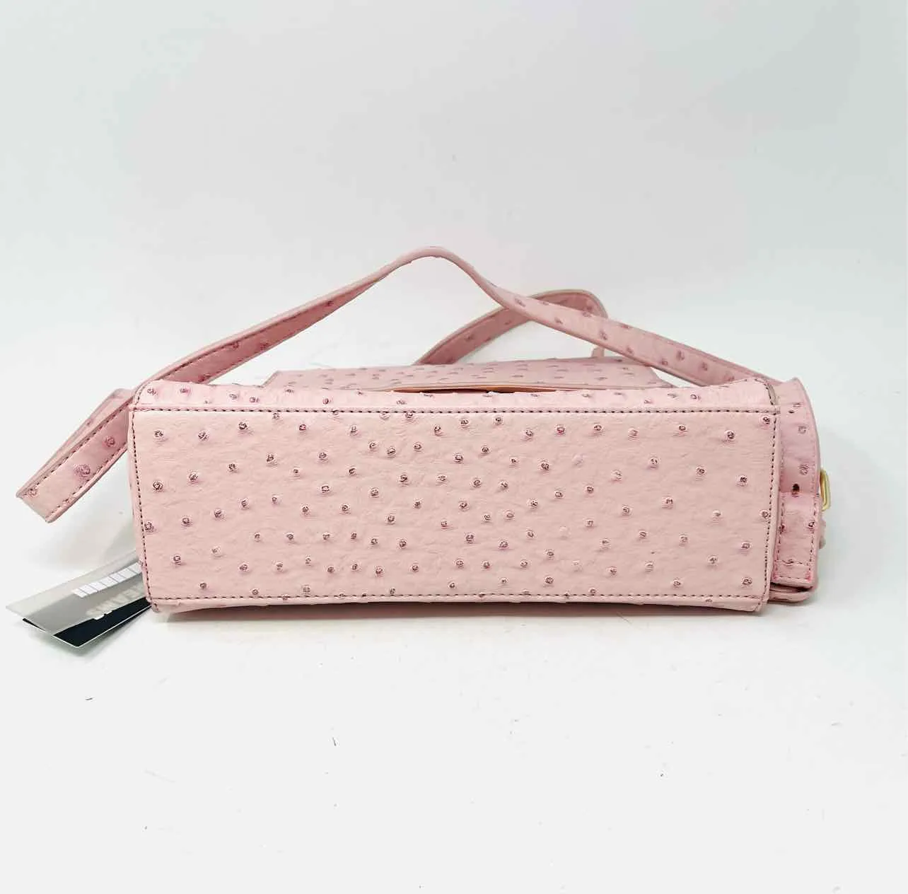 Pink Ostrich Faux Leather NEW Purses Satchel