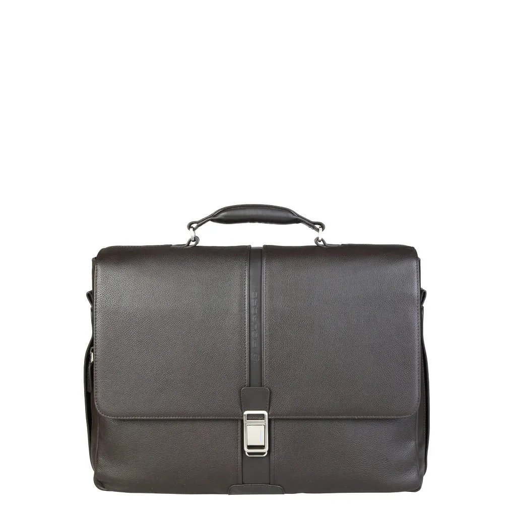 Piquadro  Leather Briefcase-CA1744X1M