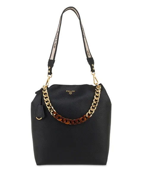 Pollini Borsa Sottospalla Donna Nero Rif.819