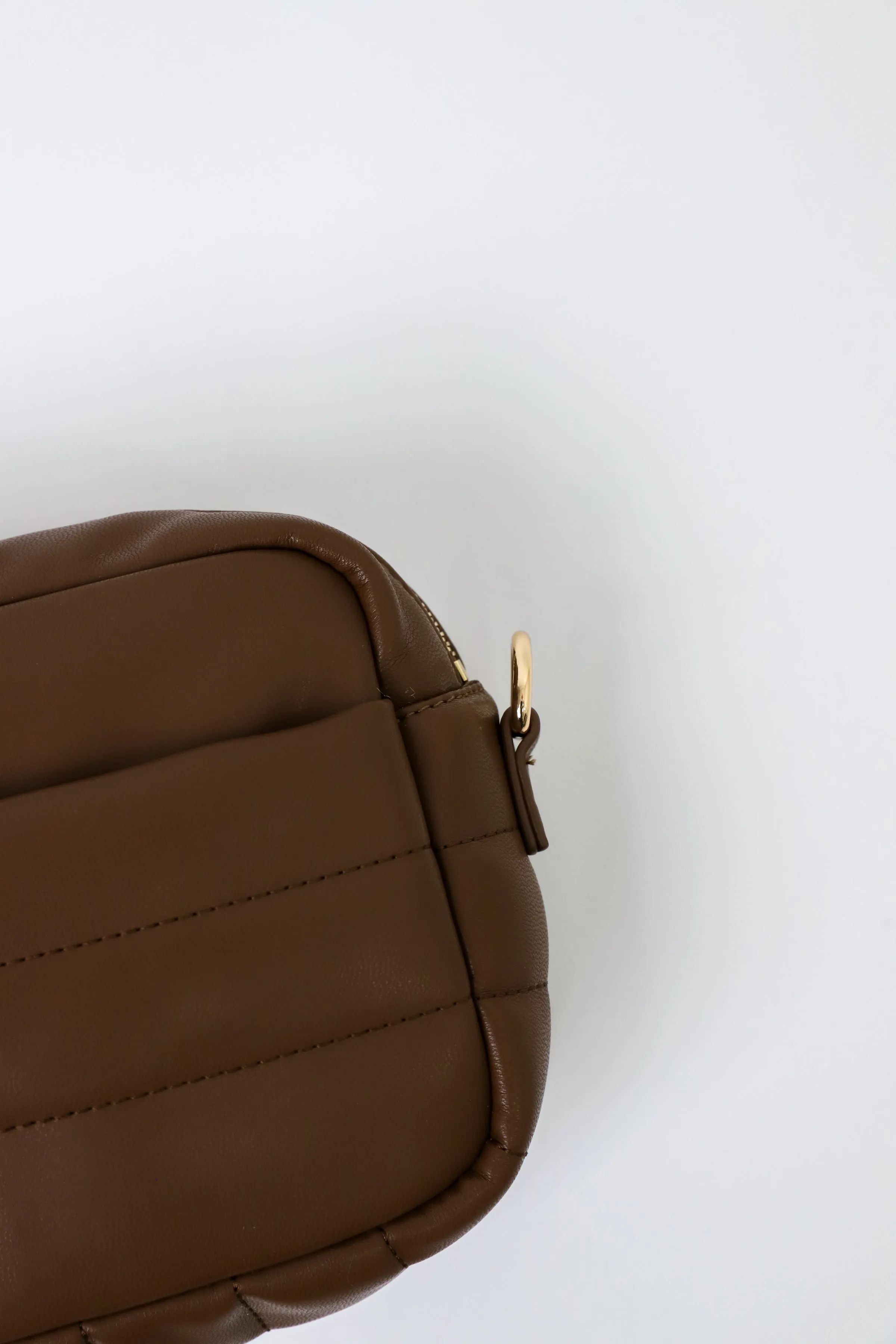 Quilted Zip Top Messenger