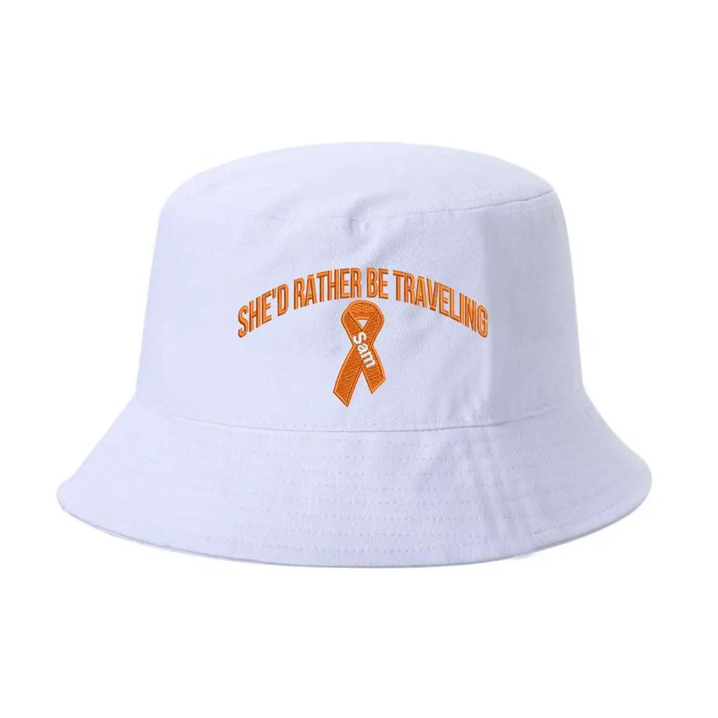 She'd Rather Be Traveling - Sam Bucket Hat