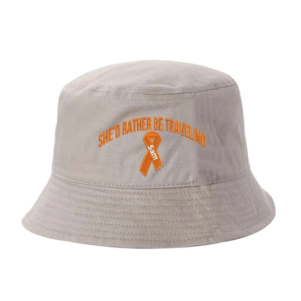 She'd Rather Be Traveling - Sam Bucket Hat