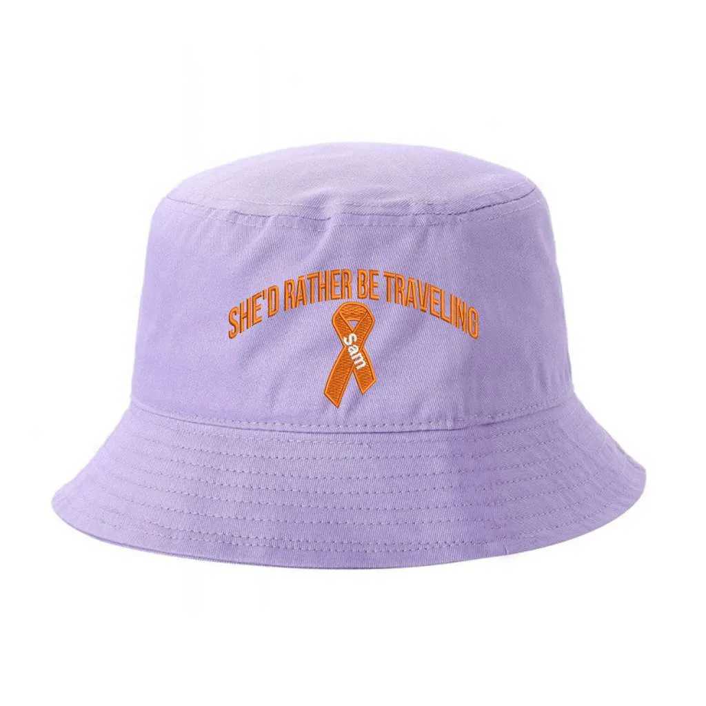 She'd Rather Be Traveling - Sam Bucket Hat