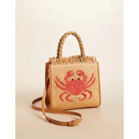 Spartina Woven Dune Satchel - Hamilton Crab