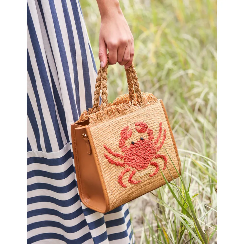 Spartina Woven Dune Satchel - Hamilton Crab