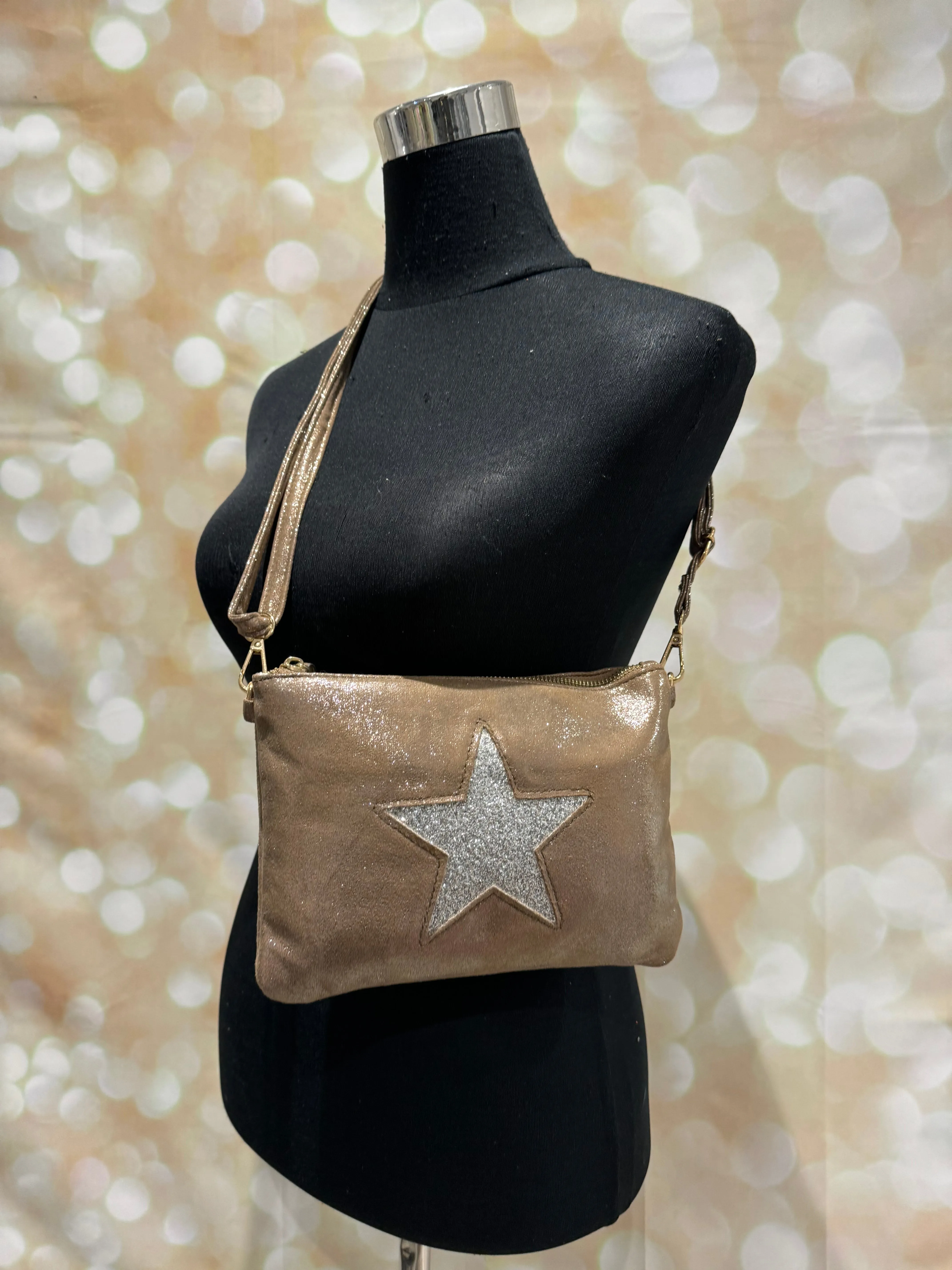 Star Across body / clutch bag