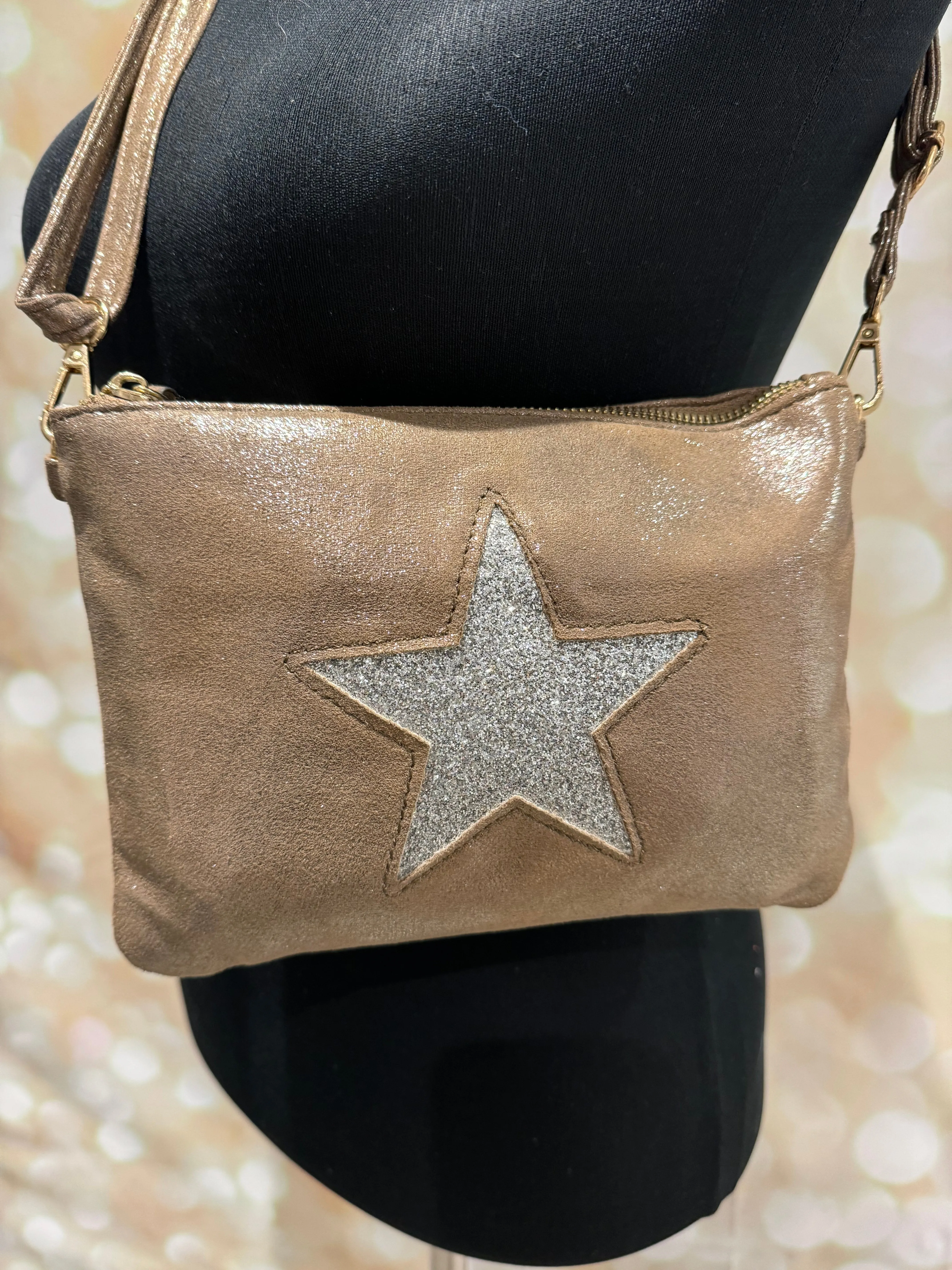 Star Across body / clutch bag