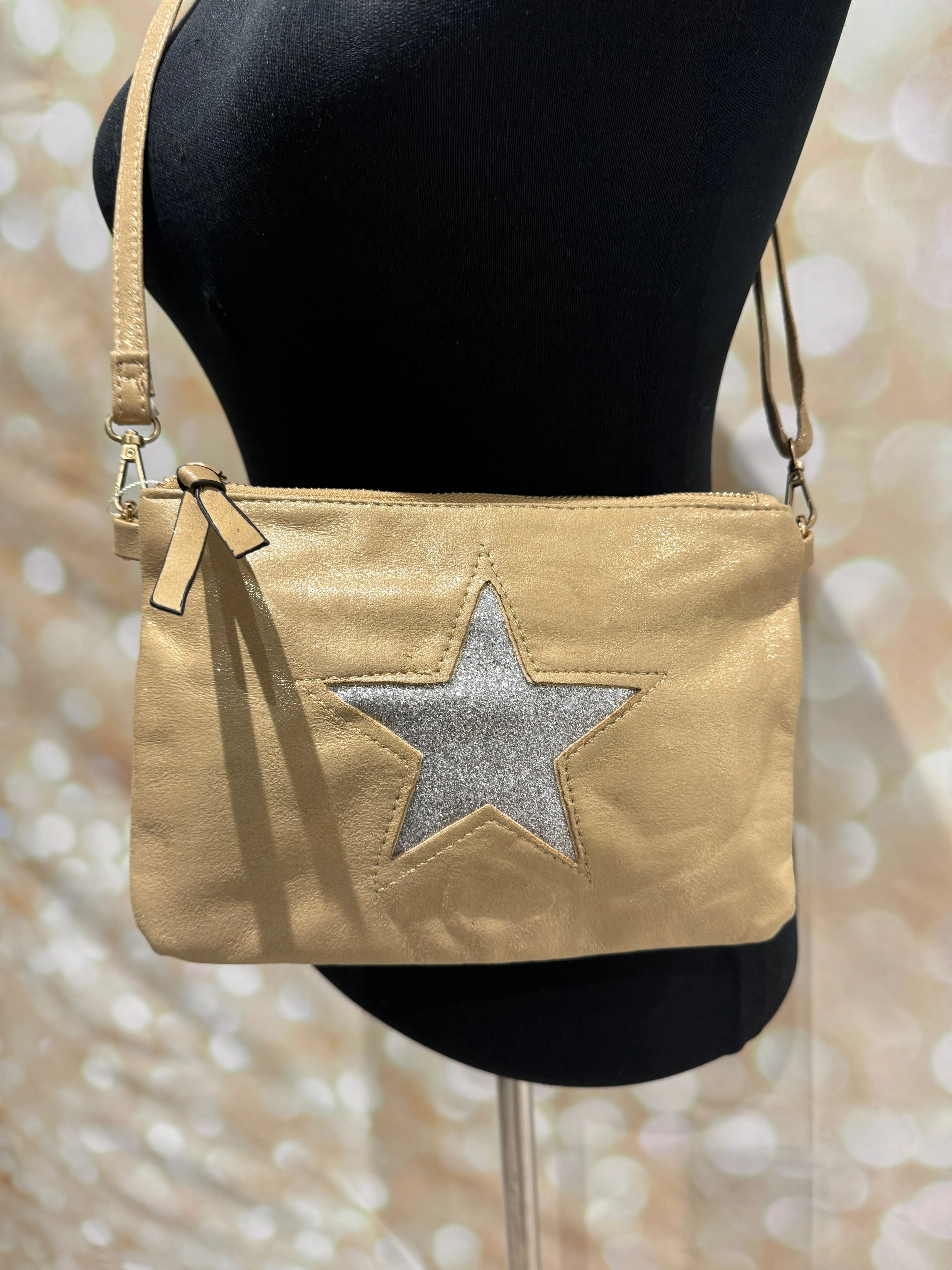 Star Across body / clutch bag