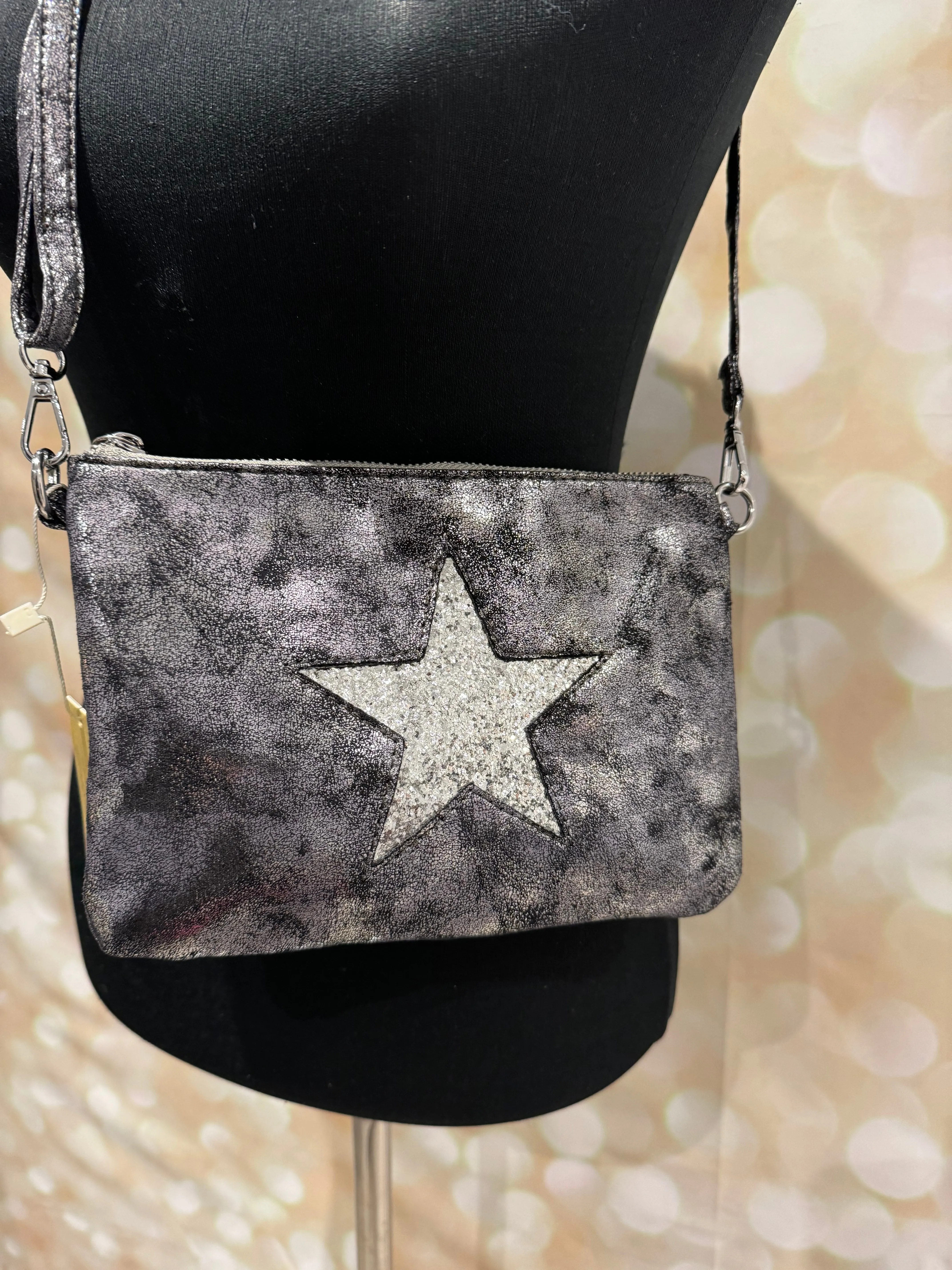 Star Across body / clutch bag