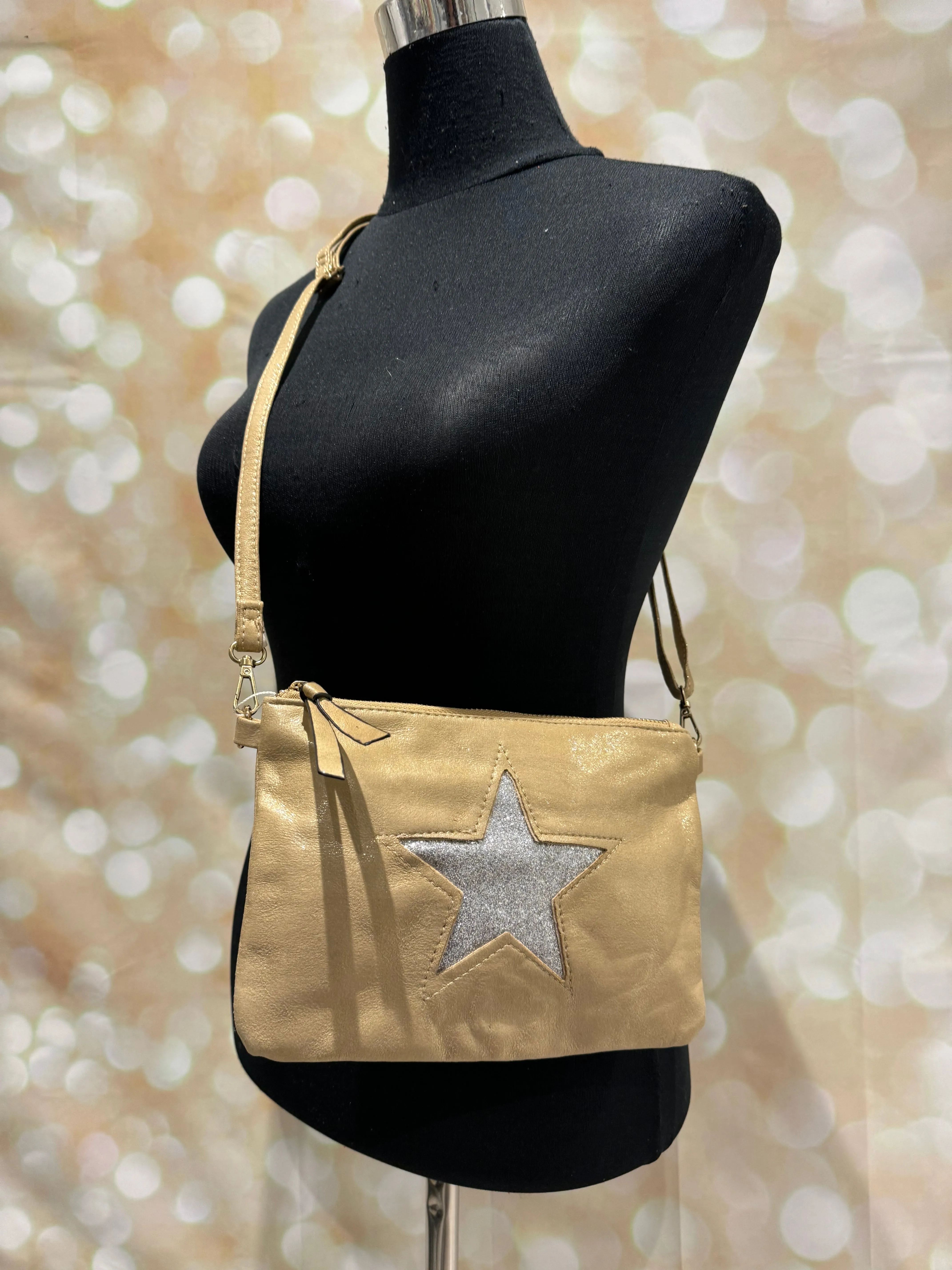 Star Across body / clutch bag