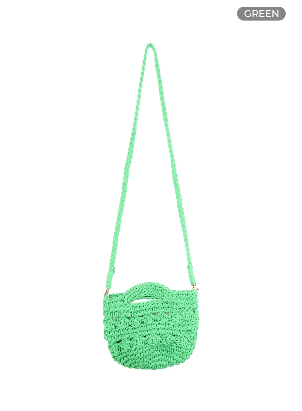 Straw Crochet Crossbody Bag CA411