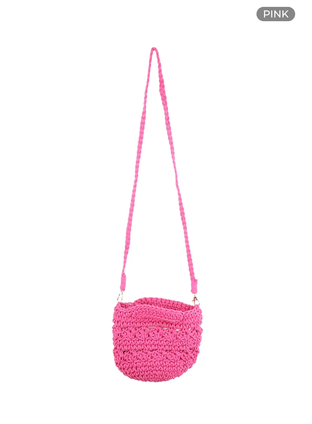 Straw Crochet Crossbody Bag CA411