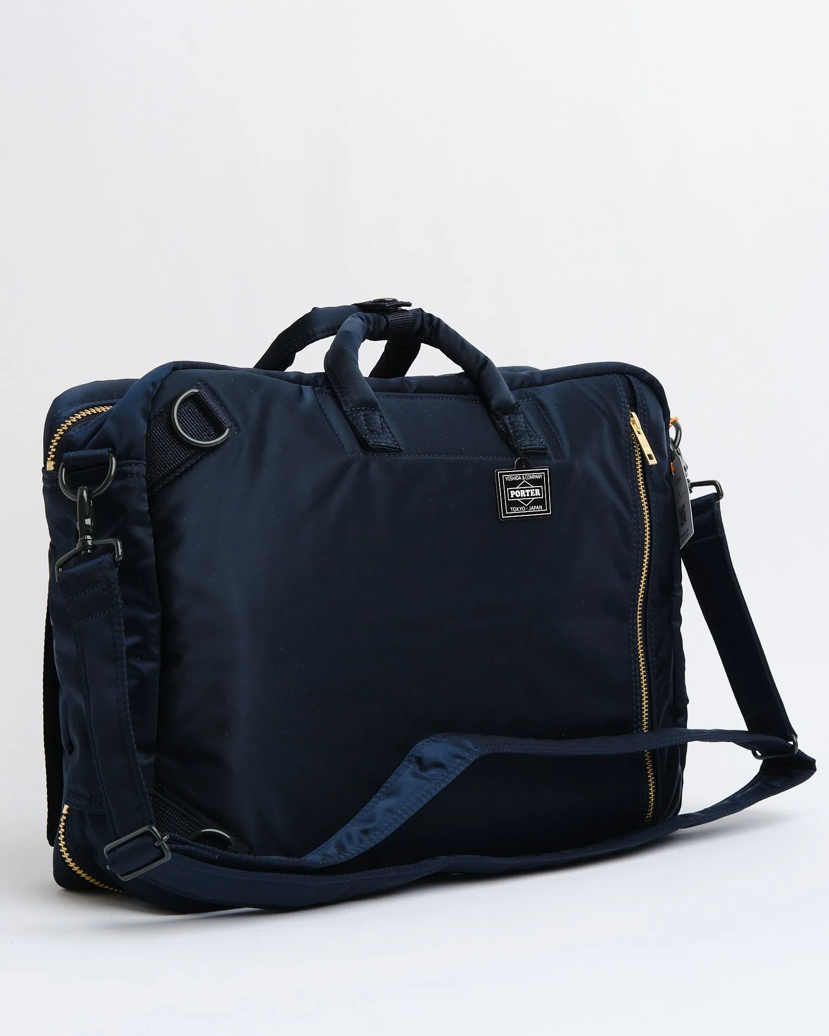 TANKER 3WAY BRIEFCASE IRON BLUE