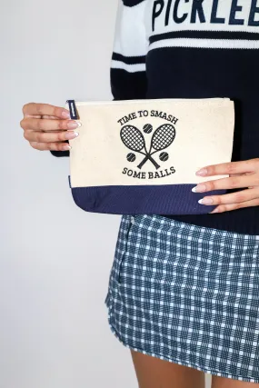 Tennis Cotton Clutch