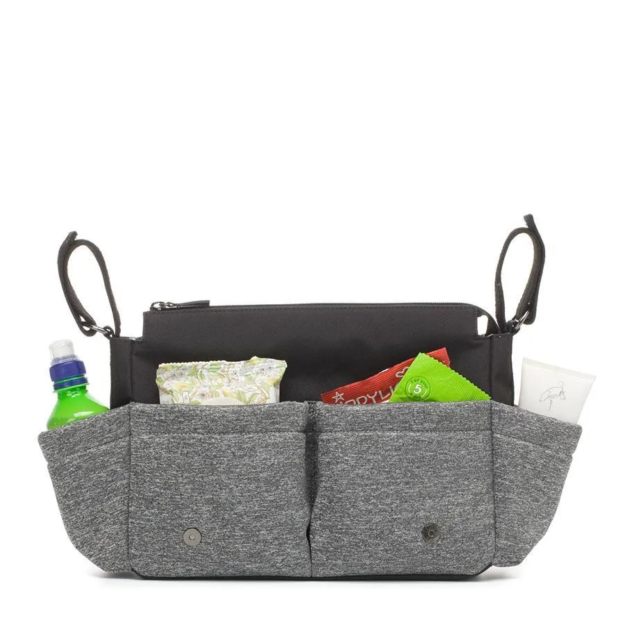 Universal Pram Organiser Storksak Scuba Luxe - Grey Marl