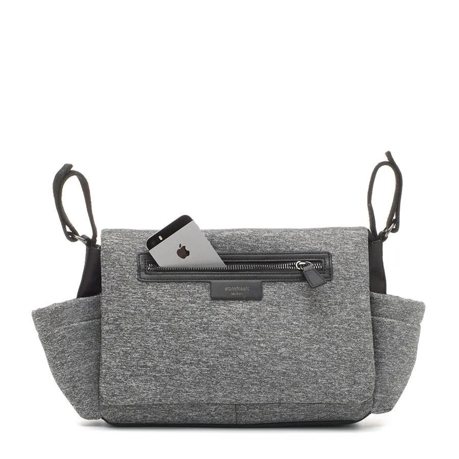 Universal Pram Organiser Storksak Scuba Luxe - Grey Marl