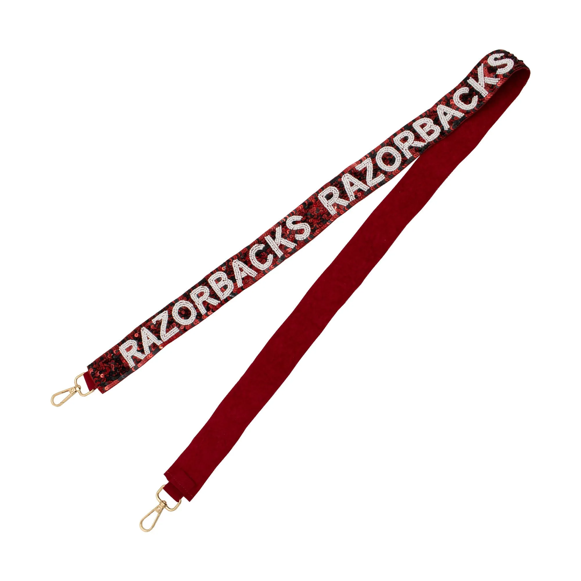 University Of Arkansas, Fayetteville - Sequin Purse Strap