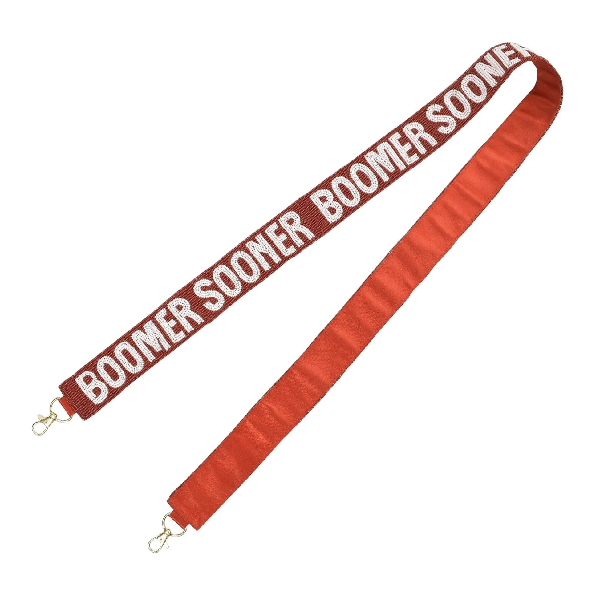 University Of Oklahoma - Beaded Purse Strap