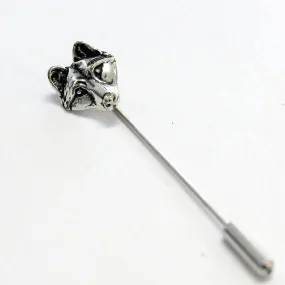 Wolf Face Ascot Stickpin