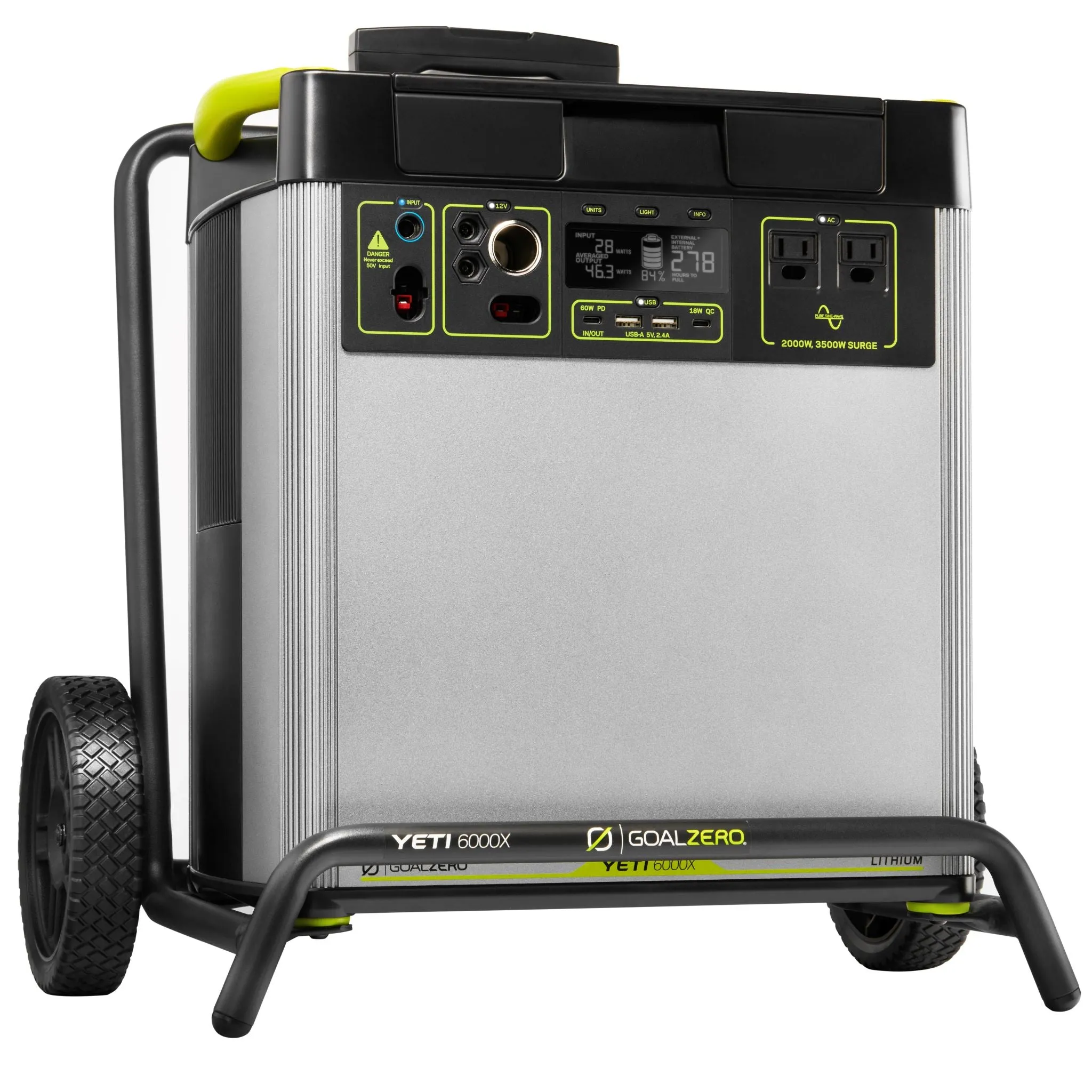 Yeti 6000X   (2) Boulder 200 BC Solar Generator