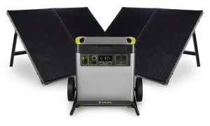 Yeti 6000X   (2) Boulder 200 BC Solar Generator